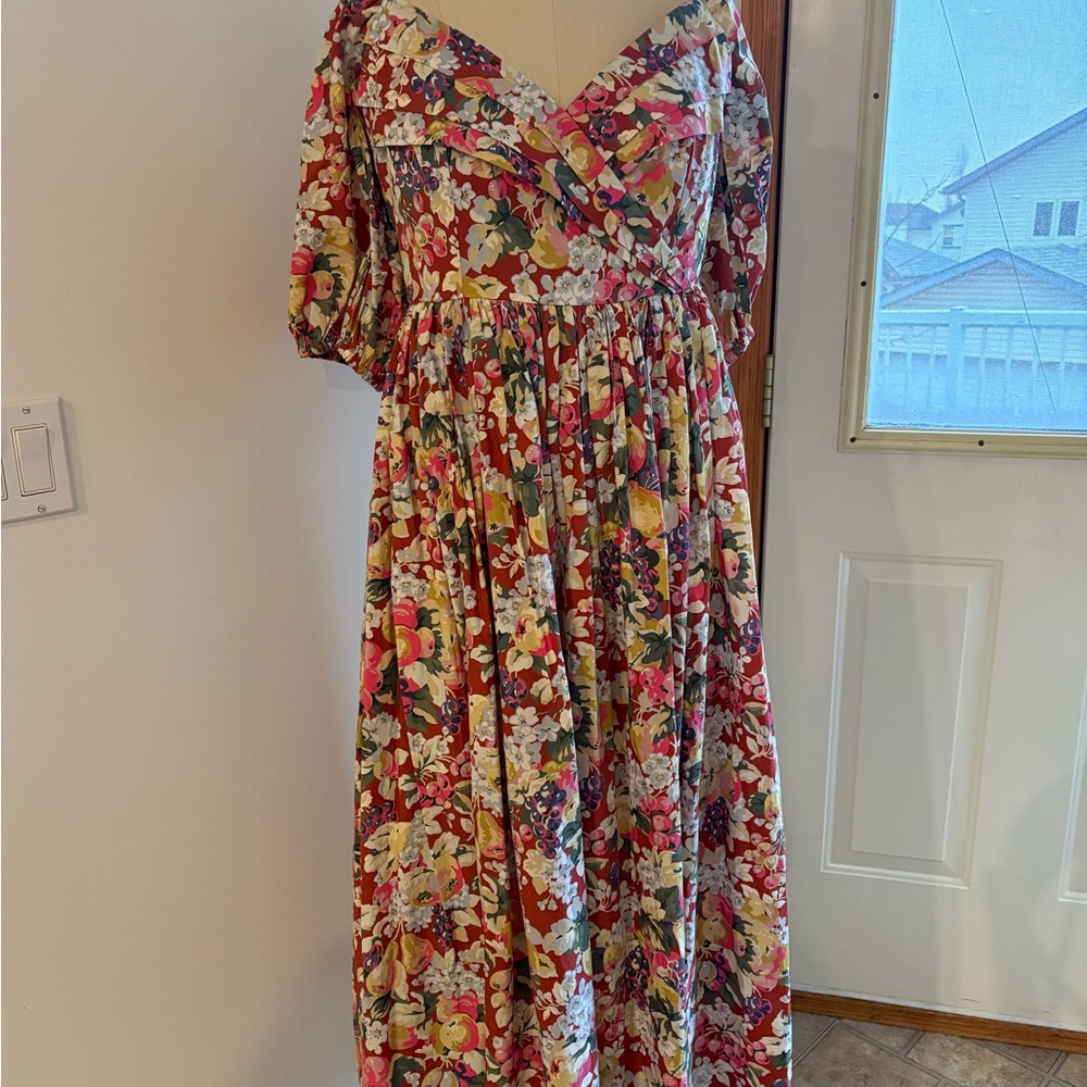 Batsheva  x Laura Ashley Floral Women's Dress - Picture 3 of 6